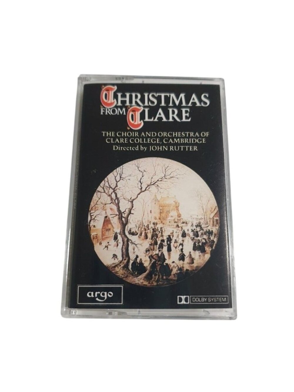 Christmas From Clare Argo Cassette Tape Choir Orchestra John Rutter KZRC 914